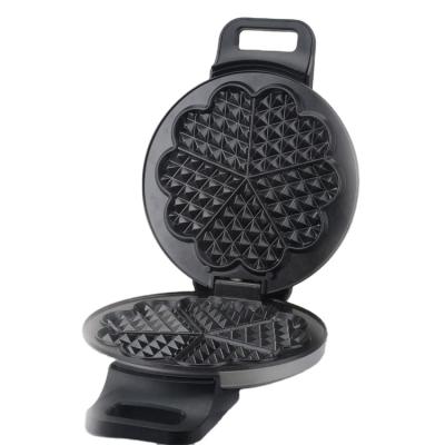 China Mini Heart Shape Waffle Maker Electric Thermostat Waffle Maker Adjustable Portable Hot Round Waffle Maker for sale