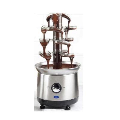 China GEDITAI Household Waterfalls Leaf Tower Chocolate Fountain Machine for sale