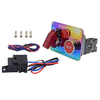 China Control Switch Auto Racing Switch Cover Toggle Switch 12V 20A Panels for sale