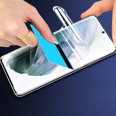 China Anti-fingerprint Hydrogel Screen Protector Film For Samsung S10+ S10 S9+ S9 Note 9 Cover 8 Hd Full Screen Clear for sale