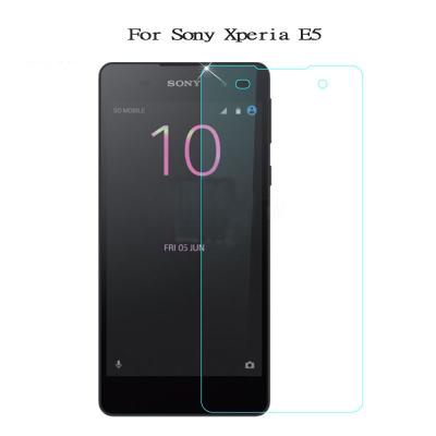 China Anti-fingerprint bubble free high transparent tempered glass screen protector for Sony M4AQUA M4 M3 m2 protective film guard for sale