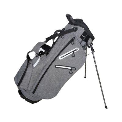 China Nylon Customized Durable Nylon 14 Divider Golf Rack Bag With Dural Handle And Straps for sale