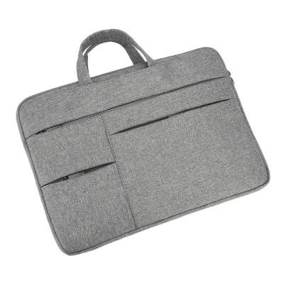 China 15.6 Inch Multi Pockets Easy Carry Custom Logo Laptop Sleeve Computer Bag Men And Women Waterproof Travel for sale