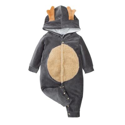 China Anti-wrinkle RTS Baby 2PCS Unique Knitted Printed Best Clothes Set 100% Baby Romper for sale