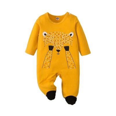 China newest high quality Anti-wrinkle baby clothes set 100% cotton winter spring rompers baby boy baby clothes for sale