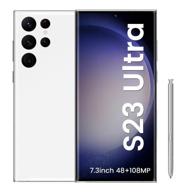 China Original Dual SIM Card Cell Phone S23 Ultra 6.8 Inch 6GB+128GB Face ID Unlocked Cell Phones 5G Mobile Phone Smartphones for sale