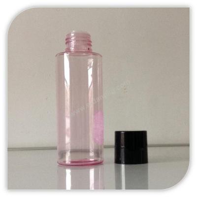 China Hot Selling 30ml 50ml 80ml 100ml Transparent PETG Empty Plastic Bottles With Plug And Screw Cap For High End Cosmetic Packaging for sale