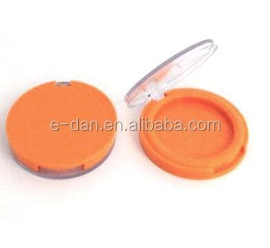 China Cosmetic compact case empty round powder compact case, plastic compact case, pan well D59*5mm deep, 13ml for sale