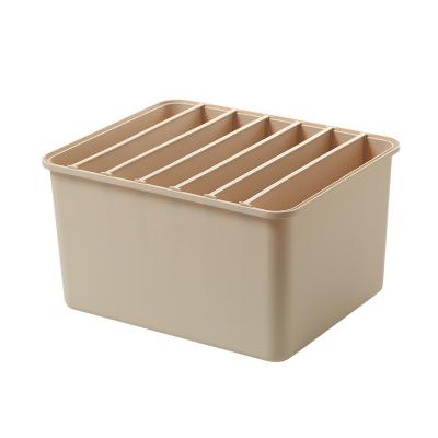 China Large capacity cabinet organizers and storage baskets divided storage box with detachable partition storage box for sale