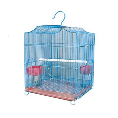 China Breathable Solid Portable Parrot Carrier Cage Travel Bird Animals Small Pet Cage for sale