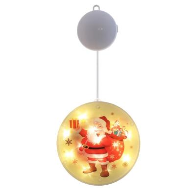 China Christmas Style Christmas Decoration PVC Icicle Lights Window Display Star String Lights Remote Control for sale