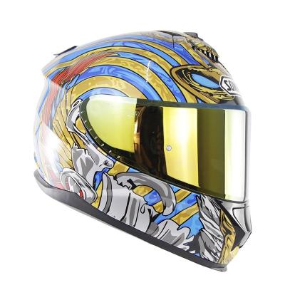 China High Quality Fully Automatic Customized S Vintage Racing Helmet Motorcycle SM961 for sale