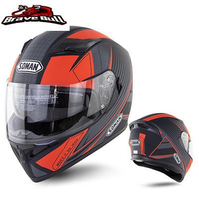 China S 2021 Hot Selling Sm960 Riding Double Lens Motorcycle Helmet Fullface SM960 for sale