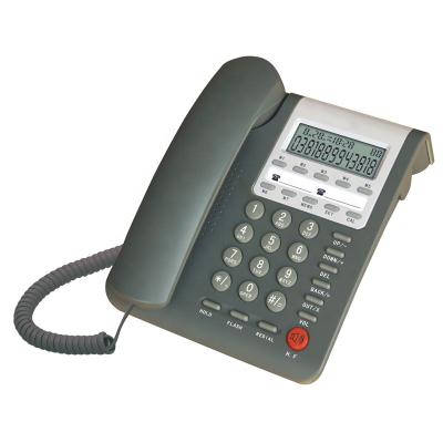 China Reminder Desk Phone Desk Attached Phone With Display for sale