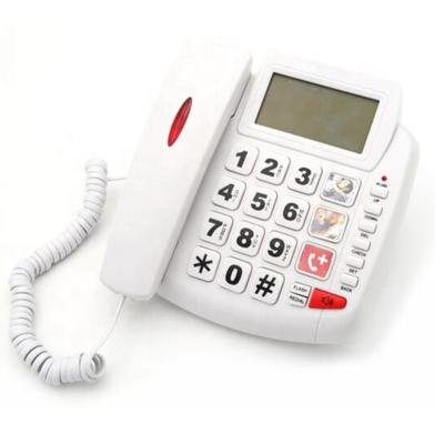 China Top Phone Jumbo Speakerphone Button Phone With Amplified Speakerphone Function For Elderly People for sale