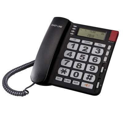 China Reminder Top Phone Big Button Attached Phone With Display for sale