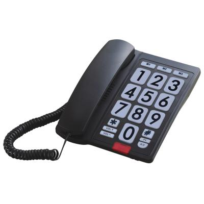 China Big reminder button phone with memory keys for seniors for sale