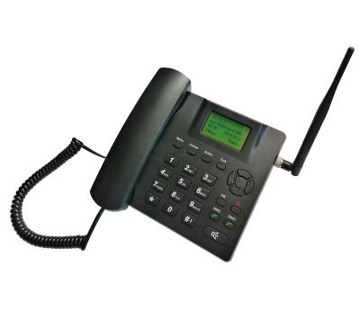 China ABS Desktop GSM Plastic Shells Fixed Cordless Phone With Dual Sim And TNC Antenna for sale