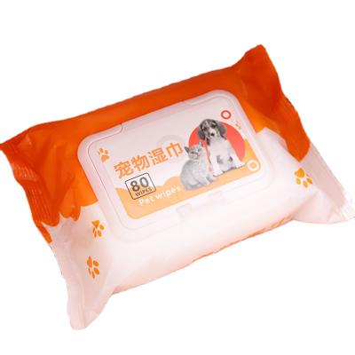 China 2021 Cleaning Sterilize Pet Wet Wipe Clean for sale