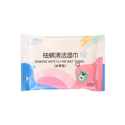 China Mite Repellent Dust Mite Cleaning Damp Cloth for sale