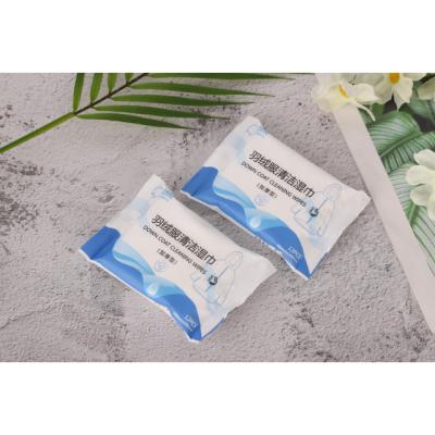 China 12pc Cleaning Down Jacket Cloth Clean Wet Wipes /household Cleaning Cloths for sale