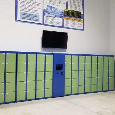 China Gym club. Pool Customized Color And Size 15 Inch Touch Screen Electronic Card Reader Storage Locker for sale