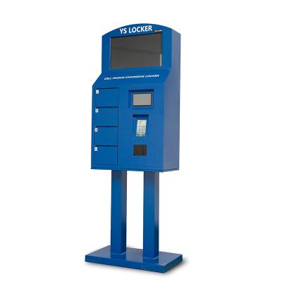 China YS Locker Different Payment Methods Support Kiosks Available Electronic Mobile Phone Batteries Ipad Cabinet Charging Standard / Custom for sale