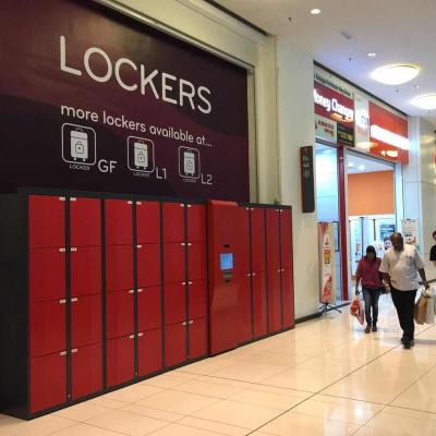 China Outdoor& RFID Recolonization Storage Locker Water Park Locker Gym Indoor High Quality Smart Electronic Face Locker with CE for sale