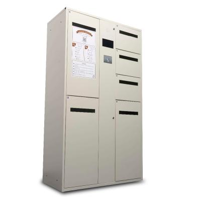 China 6 Doors Indoor Electronic Locker Small And Large Self Locker With Android Cash Payment System for sale