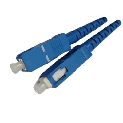 China Fiber Cable Splicing SC Model PC 3m Single Mode 2.0 Durable And Sturdy Wires Fiber Optic Jumper for sale