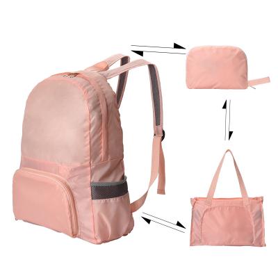 China Multifunctional Folding Portable Bag Laptop School Backpack Multifunctional Bag for sale