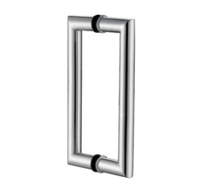 China Modern Entry Brushed Satin Stainless Steel Door Pulls Handles for sale