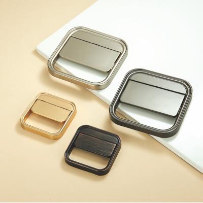 China New Modern Fashion Zinc Flux Mount Ring Drawer Pull Handle for sale