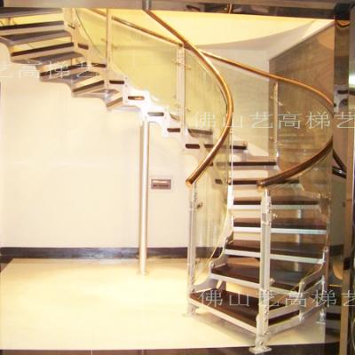 China Smartart 2022 Round Staircase Traditional / Internal Round Staircase Wrought Iron for sale