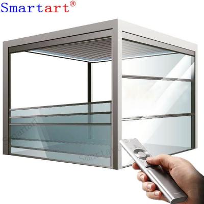 China 2022 Magnetic Screen Glass Screen Enclosures For Patio Deck And Balcony for sale