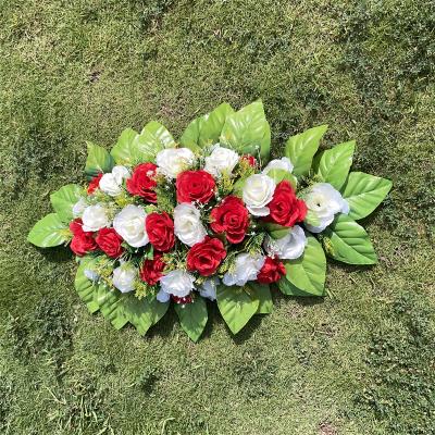 China New Arrival Fabric Rose Artificial Flowers Artificial Silk Individual Silk Flowers Wedding Eco - Friendly for sale