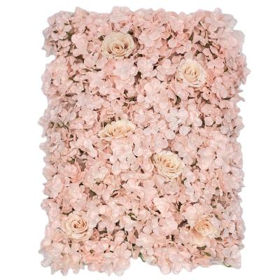 China DFK0017 new eco-friendly flower wall design 3d fabric wrap back floral wall for wedding event party decoration for sale