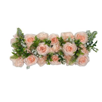 China XP0009 Wholesale Fashion Rose Flower Wall Wedding Decor Backdrop Romance Flower Arch Eco-friendly For Wedding for sale