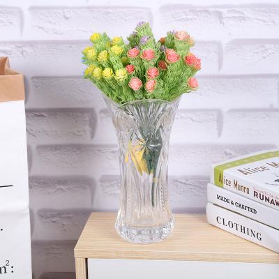 China Home Wholesale Eco-Friendly Decoration 5 Color Dining Table Plastic Artificial Plant G6123 for sale