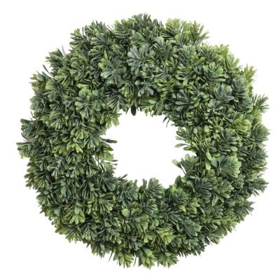 China DS1027 Christmas Natural Green Color Four Seasons Eco - Friendly Branches Leaf Garland For Party Decoration for sale