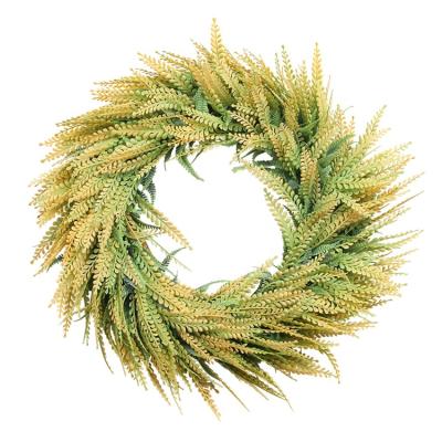 China Home Office Decoration Door Factory Wholesale Cheap Eco-friendly Artificial Decorative Wreath DS1037 for sale