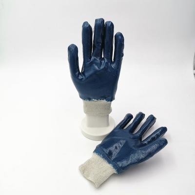 China New Comfortable And Flexible Latex Coated Glue Dipping Gloves Anti Slip Safety Industrial Working Gloves for sale