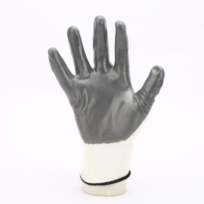 China Vietnam Safety Comfortable And Flexible Colorful Protective Heavy Duty Latex Coated Nitrile Gloves Supplier for sale