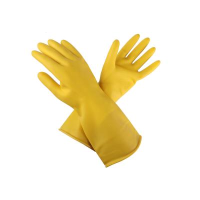 China Comfortable And Flexible 100% Natural Latex Household Latex Working Gloves for sale