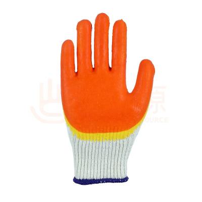 China Factory direct sales comfortable and flexible industrial latex corrugated non-slip wear-resistant work gloves for sale