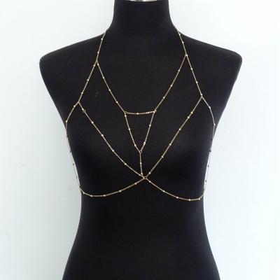 China Allergy Free Hot Selling Sexy Cross Border Body Chain Body Chain Stainless Steel Fashion Jewelry Allergy For Women Wholesale Source for sale