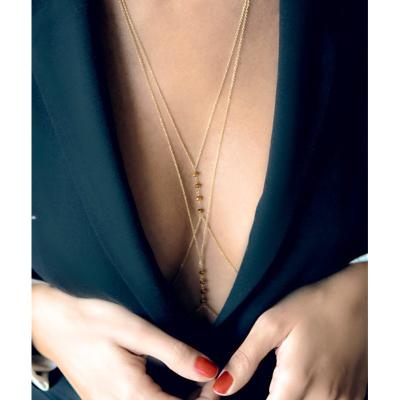 China New Fashion Body Jewelry Allergy Cross Free Chain Border Sexy Body Chain Stainless Steel For Women Wholesale Source for sale