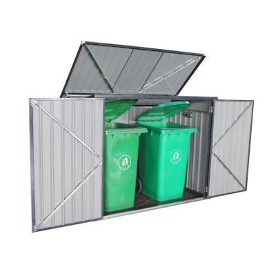 China Trash Can Store - 2 Trash Can Capacity Special Design Large Capacity Widely Used Metal Trash Can Store - 2 Trash Can Capacity for sale