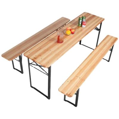 China Modern Custom High Quality 3 PCS Set Folding Garden Picnic Table for sale