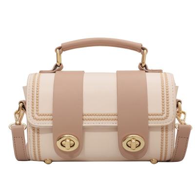 China New Latest PU\fasion Fashion Solid Color Buckle Fashion Casual High Quality Bag for sale